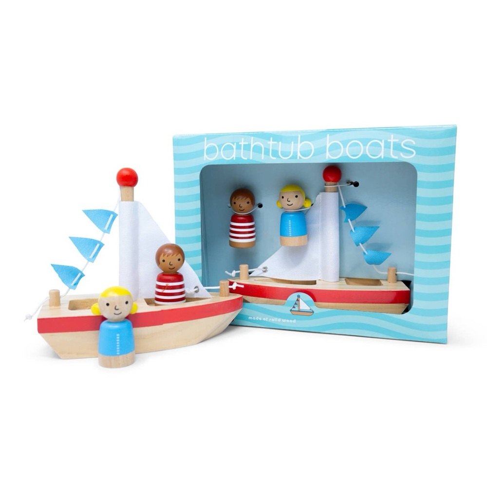 Boats & Buddies Bath Toy- Boy & Girl